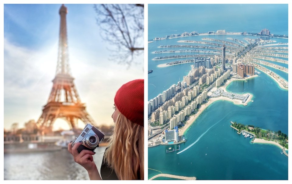 Metro 鶹ýӳtravellers can have an "Emily in Paris" or "Dubai Bling" moment in 2025 thanks to this travel hack on flights from YVR.