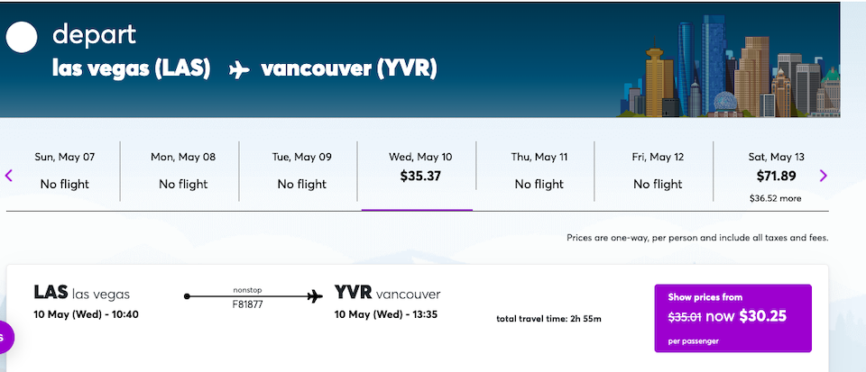 las-vegas-vancouver-cheap-usd