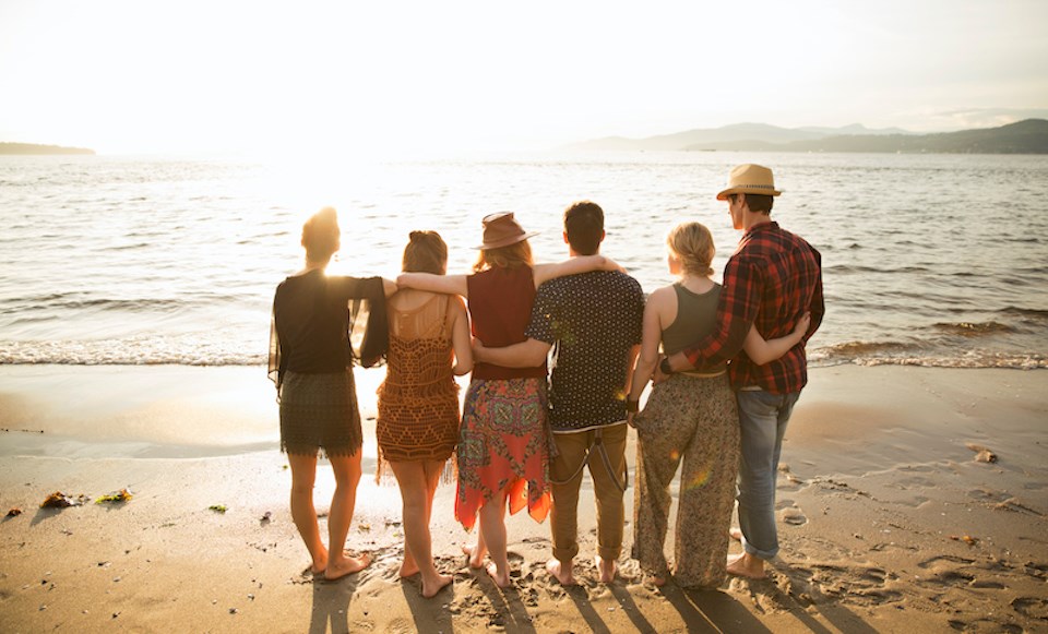 people-posing-vancouver-beach
