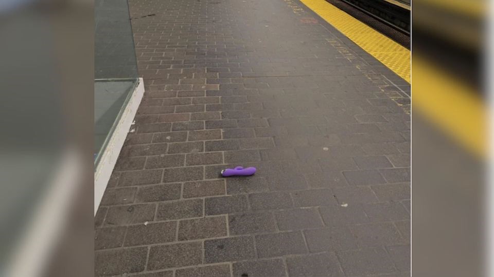 purple-dildo-adult-toy-metro-vancouver-skytrain-station-translink