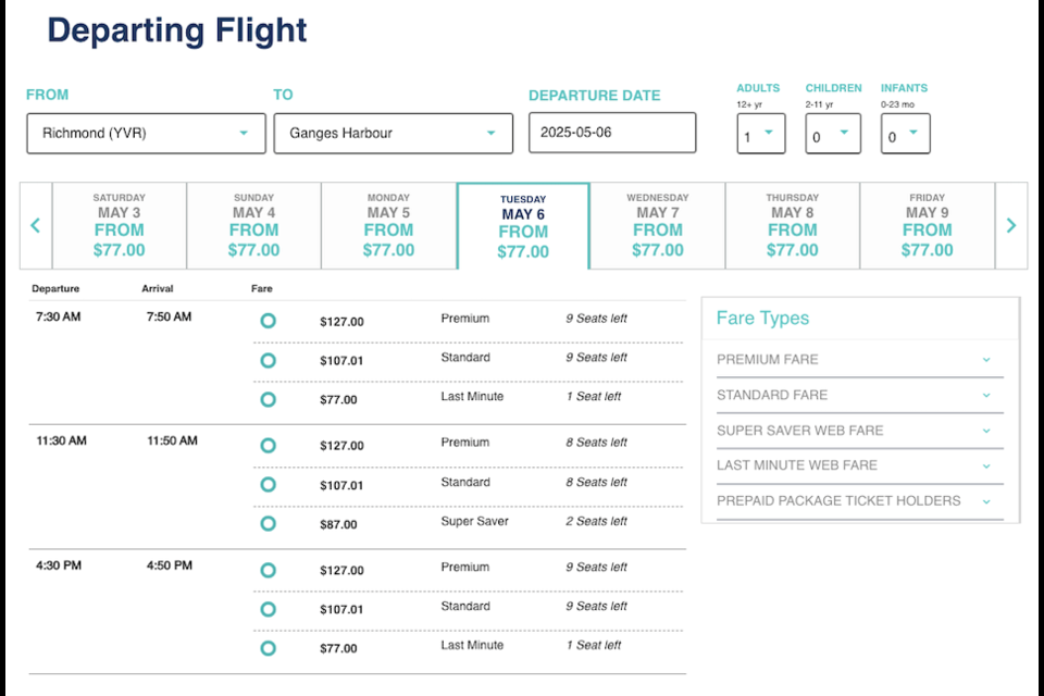 The new routes will commence on April 17, with flights from YVR starting at $77 and flights from downtown Vancouver at $85 for a limited time.