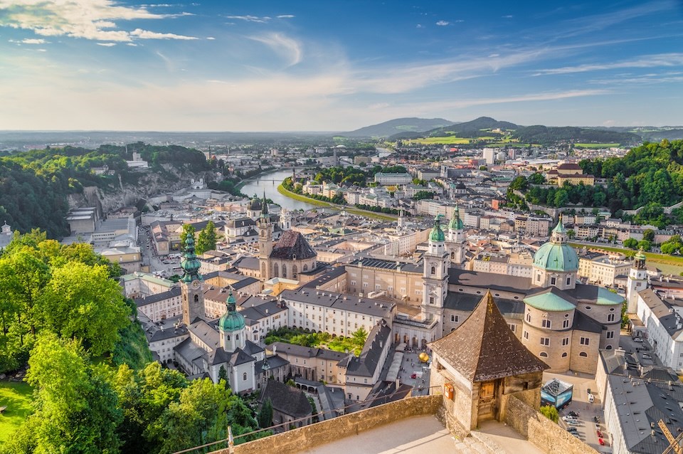 Journey from Vienna to Salzburg in Austria to discover Mozart, Beethoven, Strauss, "The Sound of Music," and more.