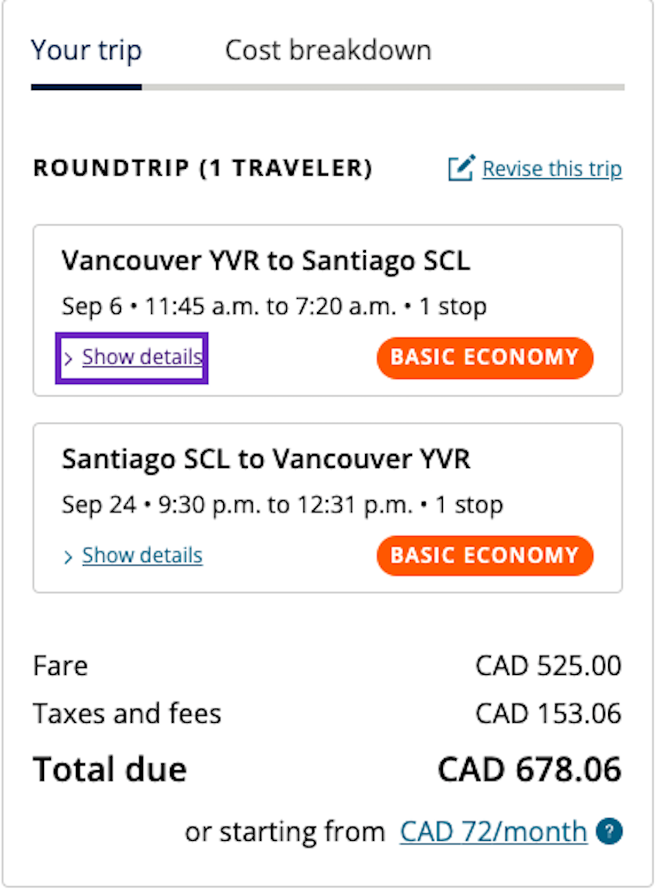 santigo-chile-vancouver-flights-yvr-2023jpg