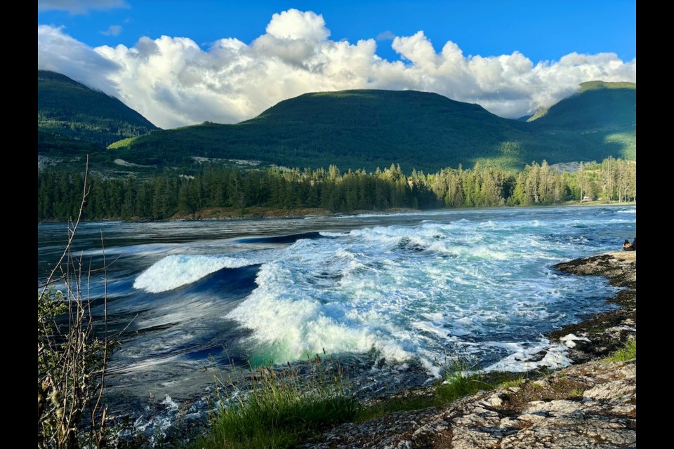 The Skookumchuck Narrows is one of the most popular hikes and is a true natural wonder. Travellers to the Madeira Park and Egmont area of B.C.'s Sunshine Coast often make it a point to trek to watch whirlpools