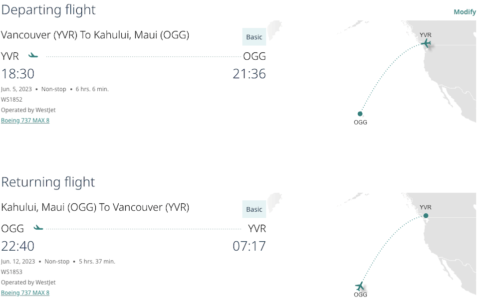 vancouver-flights-maui-hawaii-westjet