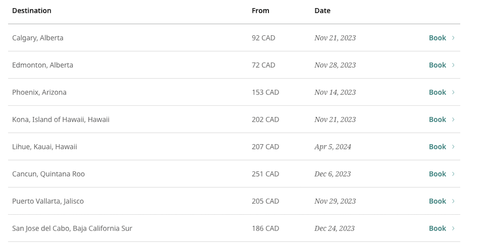 vancouver-flights-westjet-halloween-sale-2023jpg