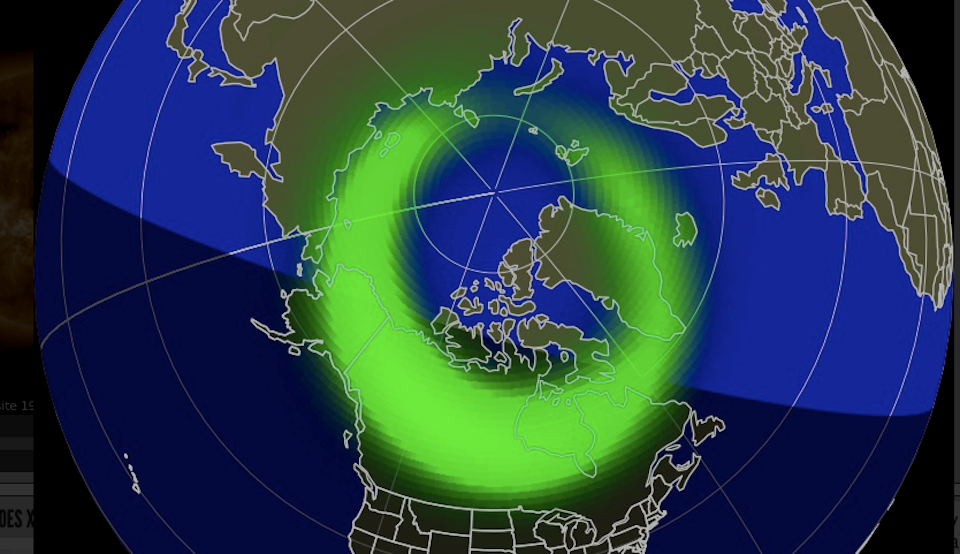 Clima de Vancouver: las tormentas espaciales crean una aurora boreal épica