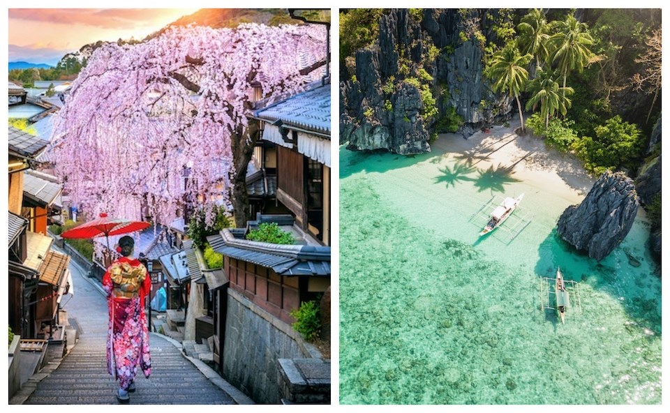 Flights from 鶹ýӳto Manila can cost less by including a holiday in Tokyo with your booking, thanks to low-cost options from Japan Airlines' "basic" carrier Zipair. 