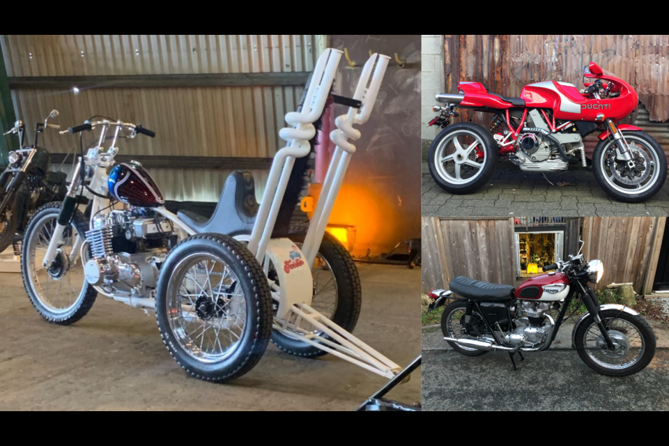 All sort of bikes will be at the inaugural Ace Moto Show in Vancouver, including custom, racer and classic bikes.