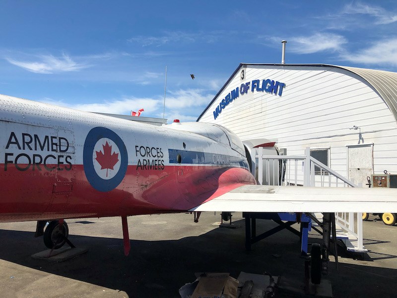 This Canadair CT-114 Tutor was once in the Snowbirds.