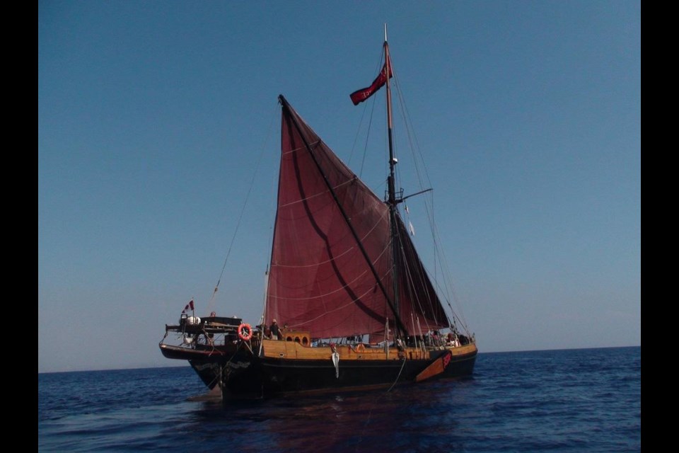 The Amara Zee is a unique theatre ship listed for sale right now in Vancouver. 