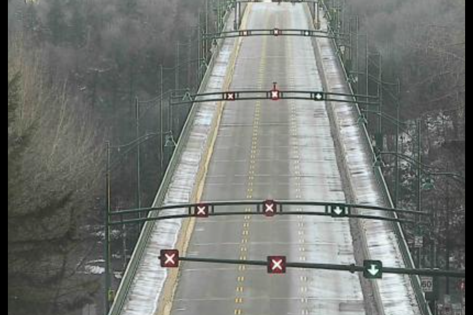 The Lions Gate Bridge in Vancouver, B.C. is reopening following a VPD incident.