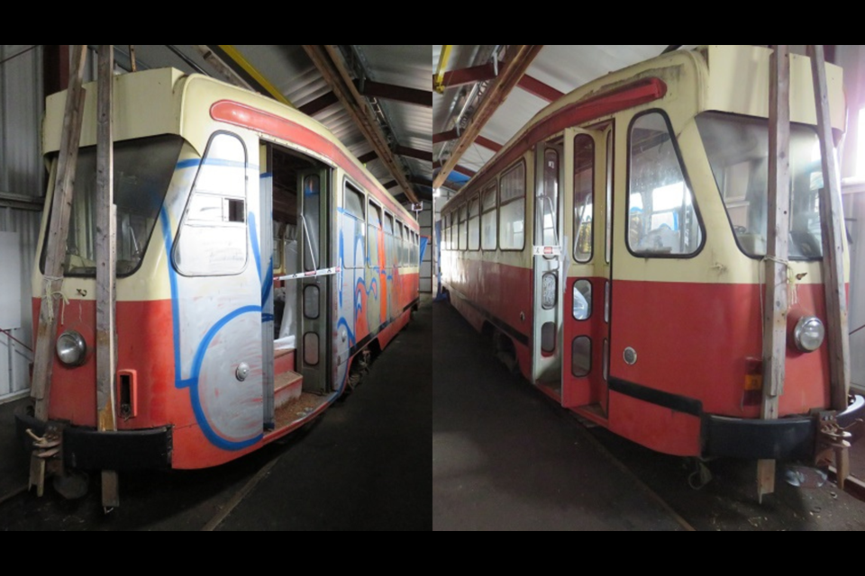 The streetcar was never actually used in Vancouver and originally comes from Belgium.