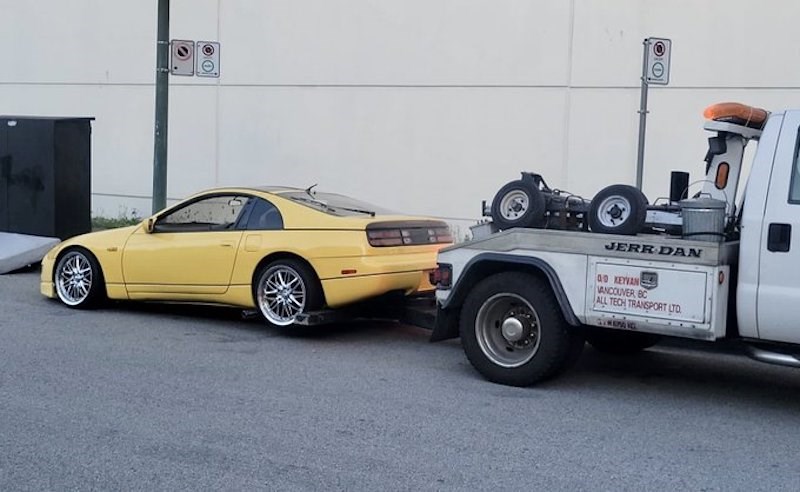 yellow-car-caught-speeding