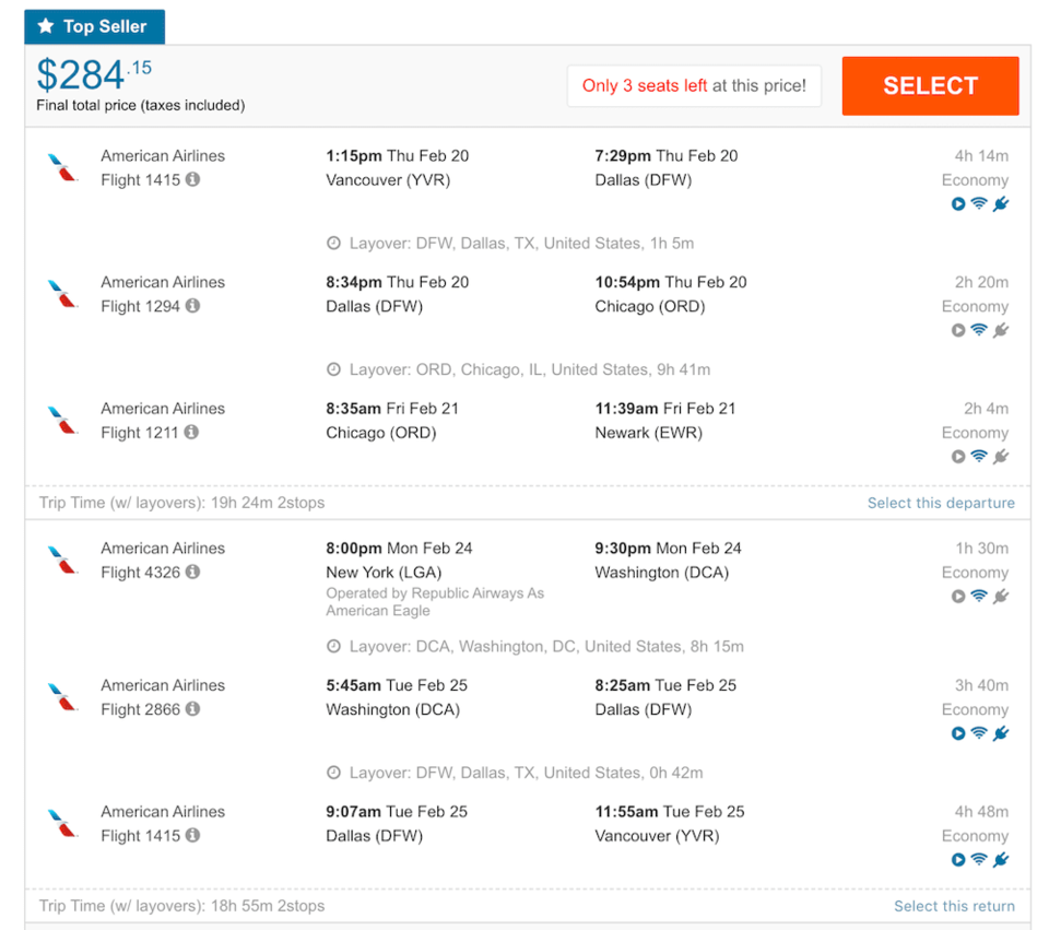 Hot deal: You fly round-trip Vancouver to New York only $284 CAD - Vancouver Is