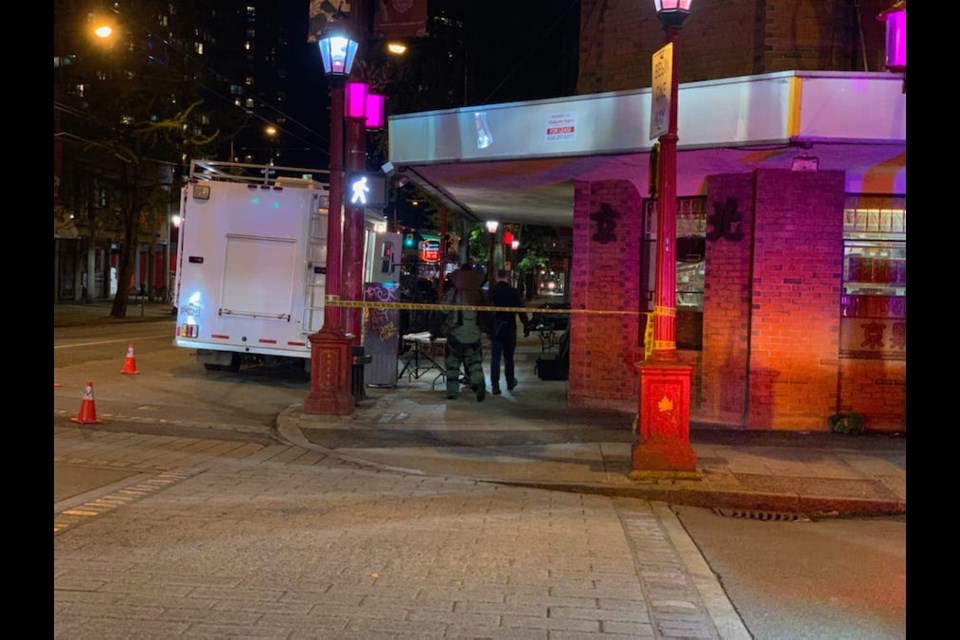 A traffic stop yielded more than usual on Tuesday night in Vancouver. Photo courtesy VPD
