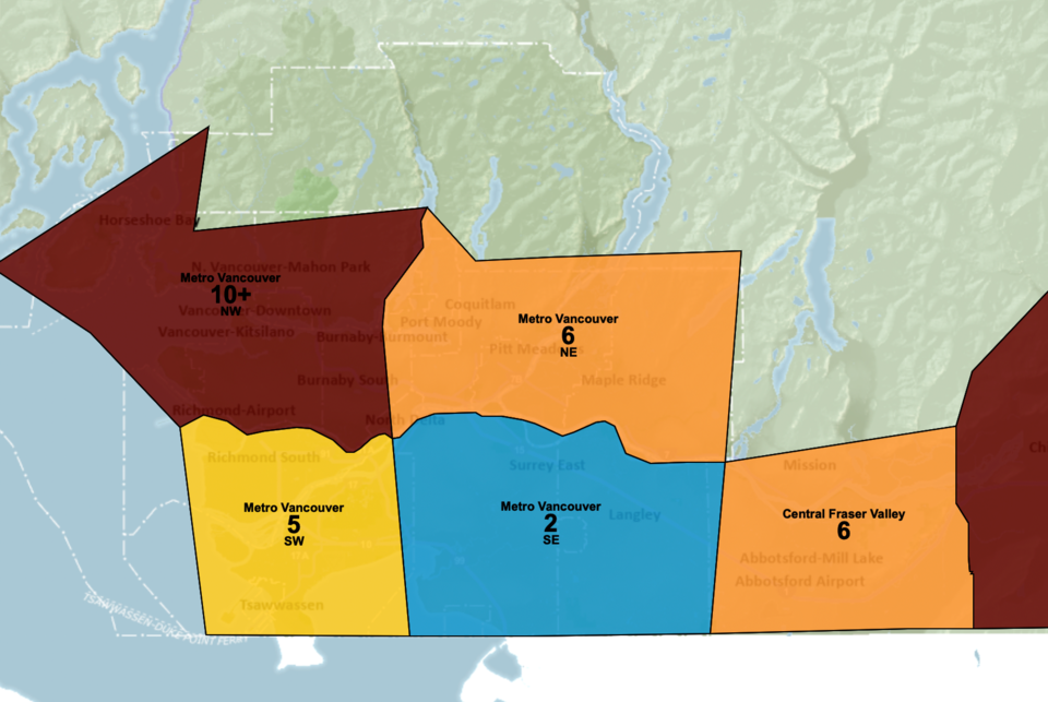 air quality for Metro Vancouver sept 10, 2022