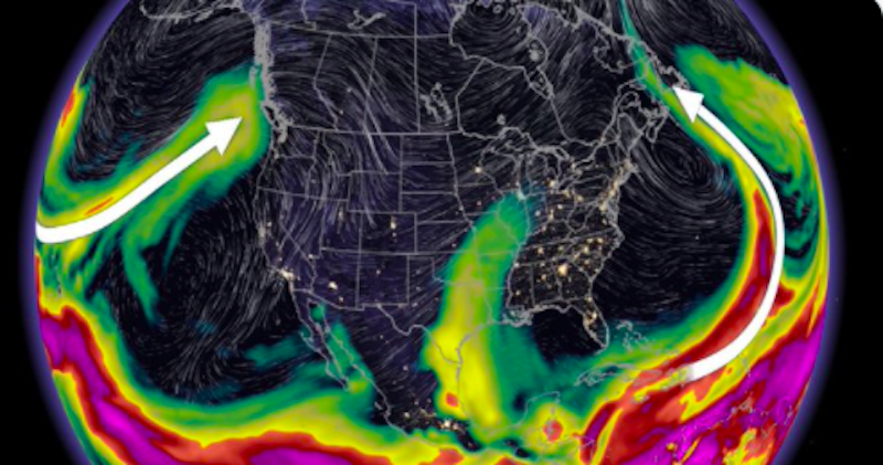 The Weather Network advises British Columbians to brace for more wet weather as a series of storms moves into the region on November 24, 2021. 