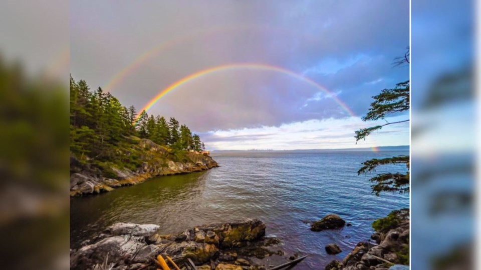 double-rainbow-vancouver-june-5-2021-lighthouse-park