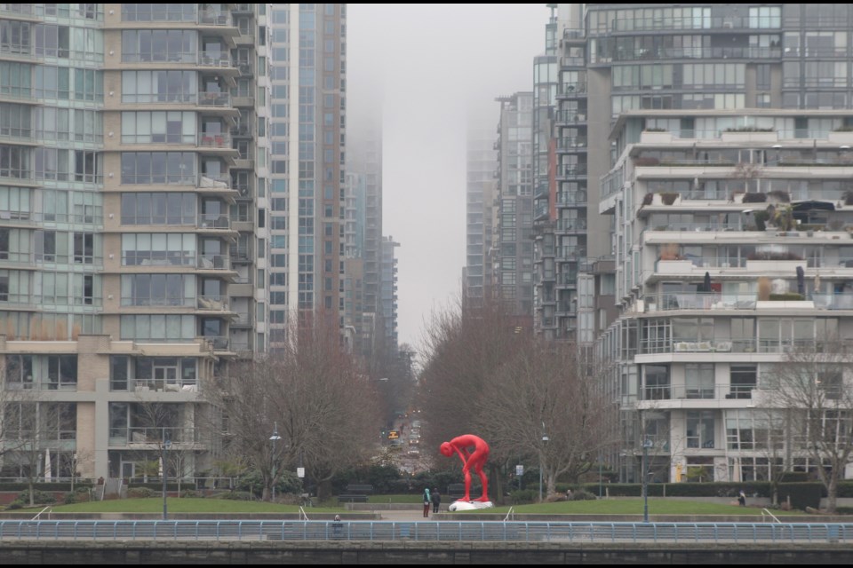 Fog will be hanging around Vancouver for the next 24 hours.