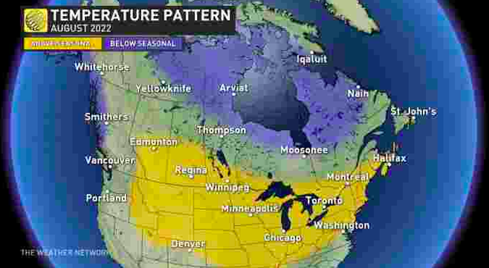  The Metro Vancouver weather forecast includes cooler temperatures in 2022 following a heat wave that set an all-time dew point record typical of Alabama.