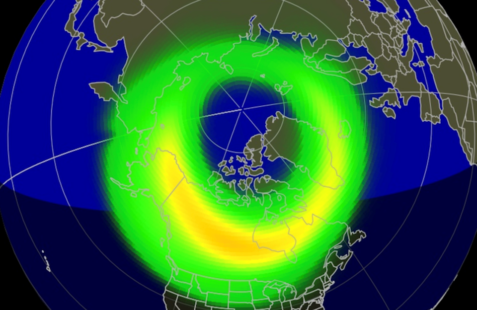 The Metro Vancouver weather forecast shows some clouds overnight Friday, June 13, 2025, but clear skies are expected Saturday for aurora borealis viewing.