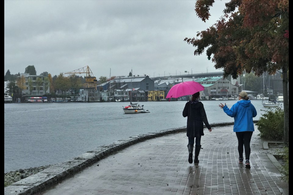 An atmospheric river is expected to arrive in Vancouver today.