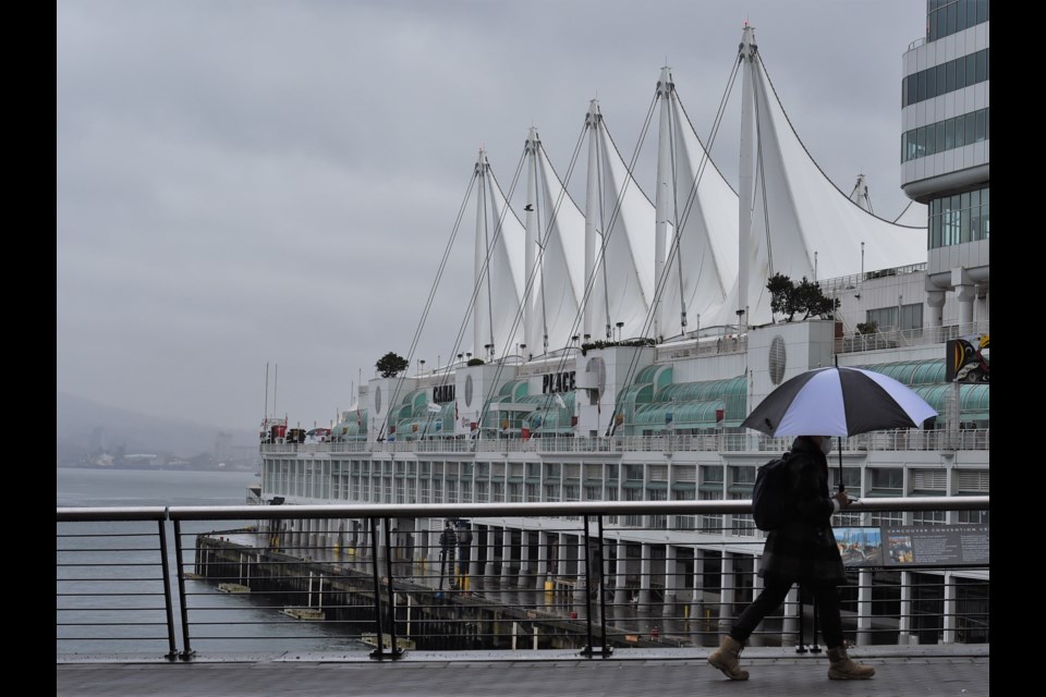 It's going to be rainy in Vancouver this week.