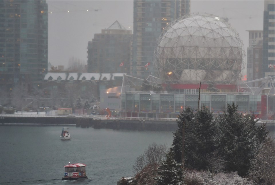 Rain, Wind, and Flurries Winter weather back in Vancouver Vancouver