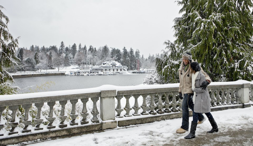 vancouver-weather-couple-walk