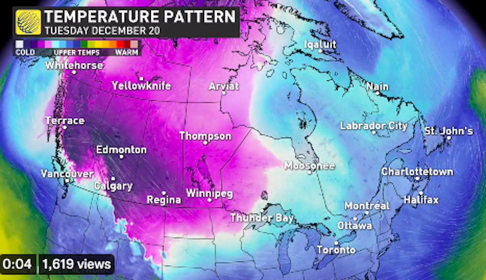 Vancouver weather Punishing cold air, snowfall on the way North