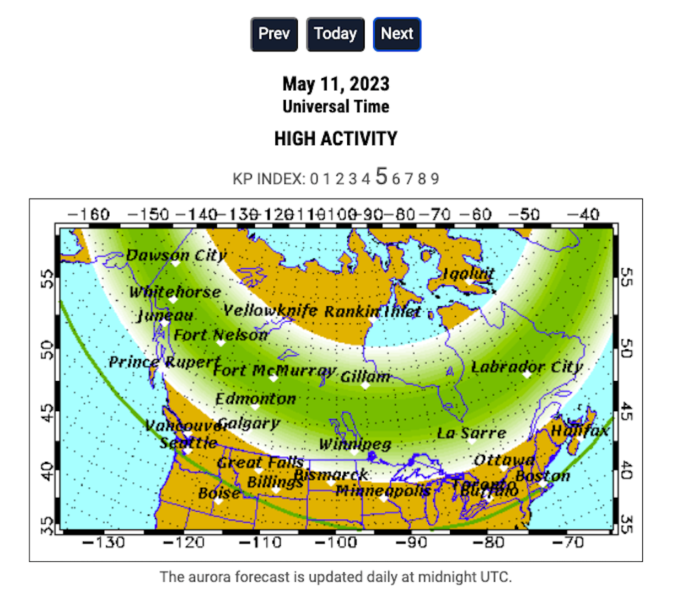 vancouver-meteo-aurora boreale-maggio-2023-3