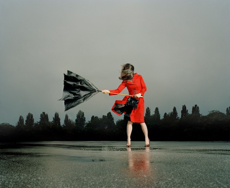 woman-umbrella-rain-wind-weather-vancouver-bc