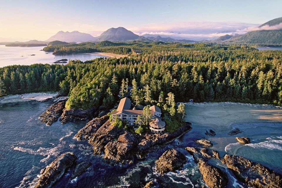 wickaninnish-inn-aerial-sunset