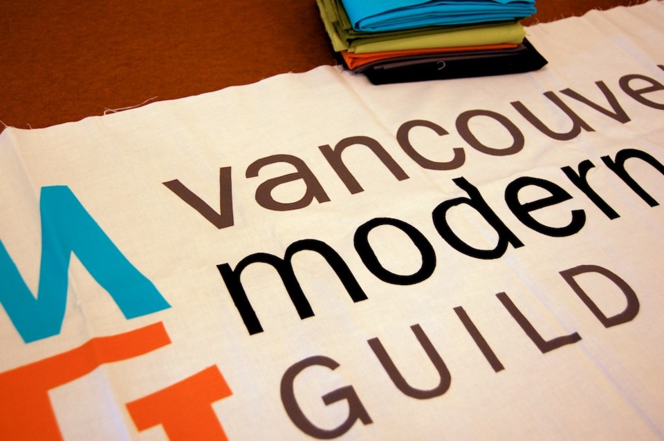 Vancouver Modern Quilt Guild banner