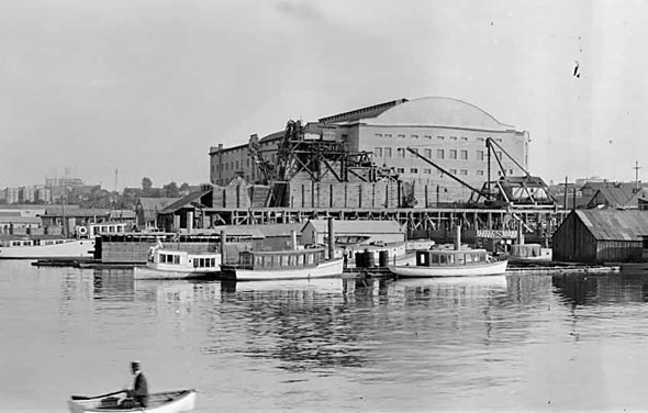 The Denman Arena in 1913. (Van. Archives ref. PAN NXVII)