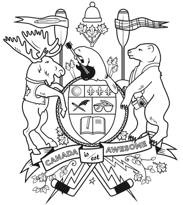 Canada coat of arms
