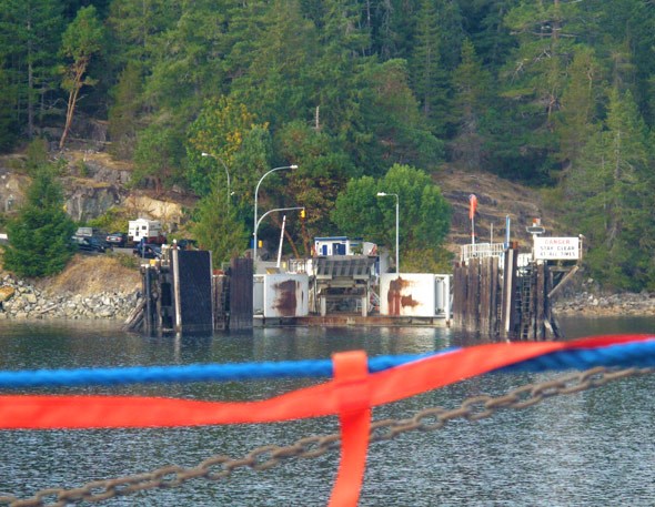 Cortes Island ferry terminal