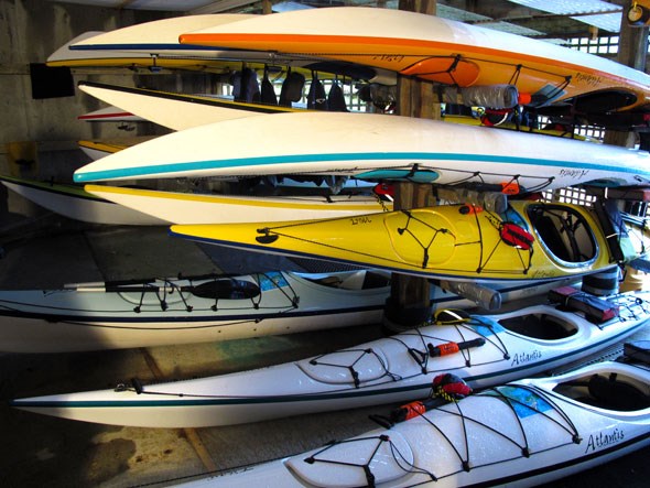 kayaks