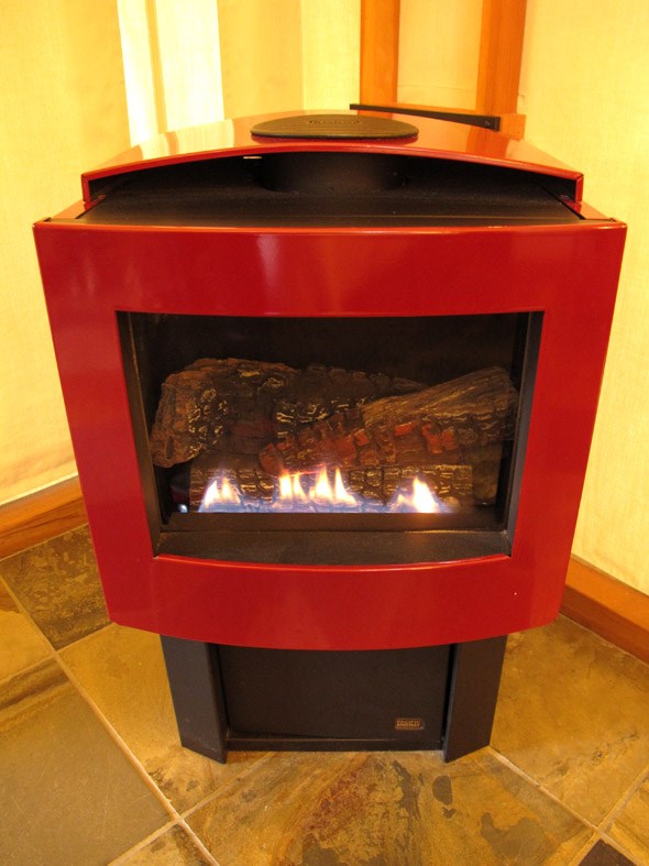 gas fireplace