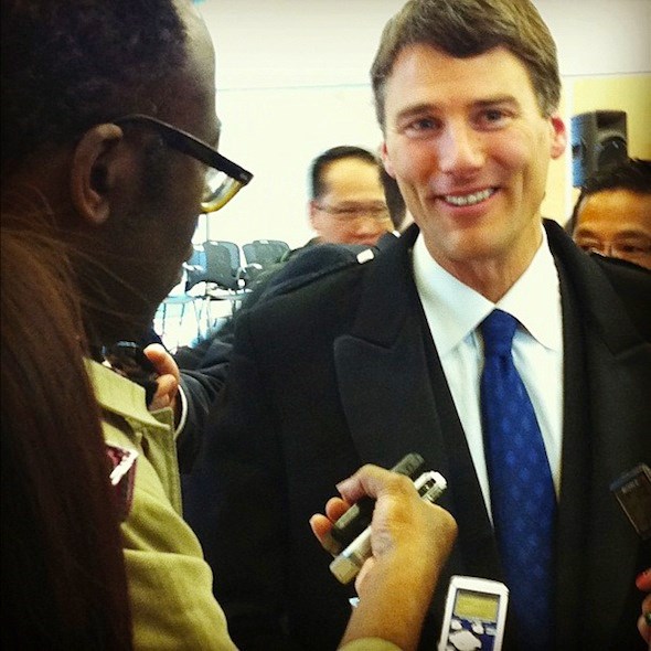 Vancouver Mayor Gregor Robertson