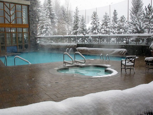 Whistler hot tub