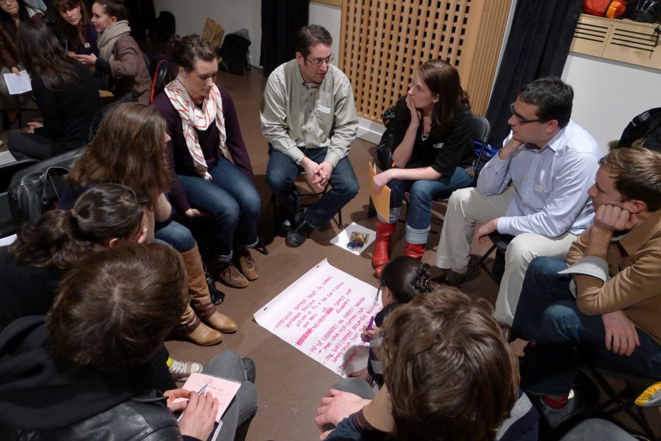 ReGeneration intergenerational dialogue at SFU Woodwards