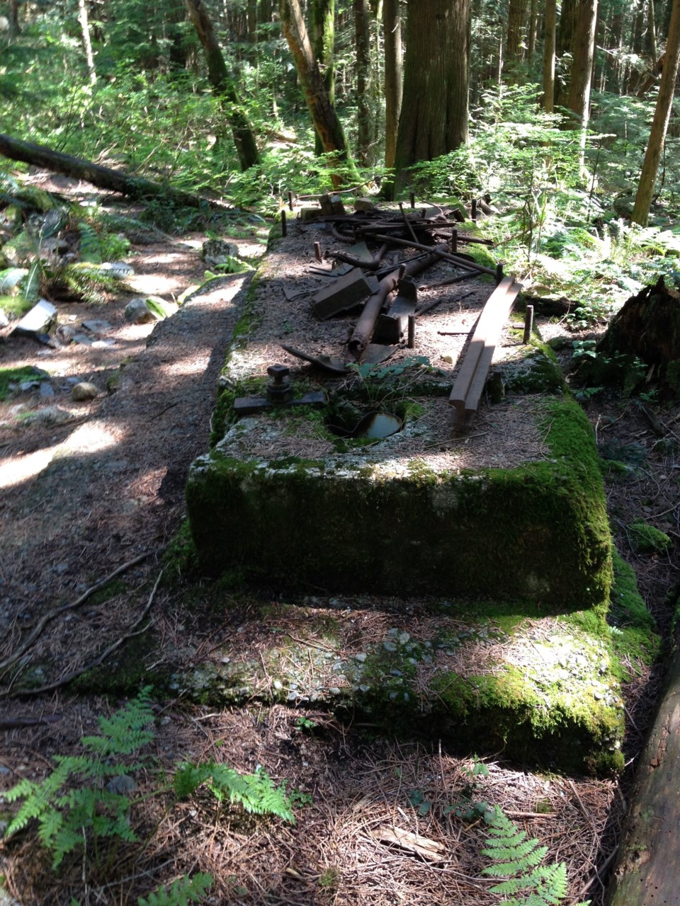 old 1900s mill at brothers creek loop, West Vancouver