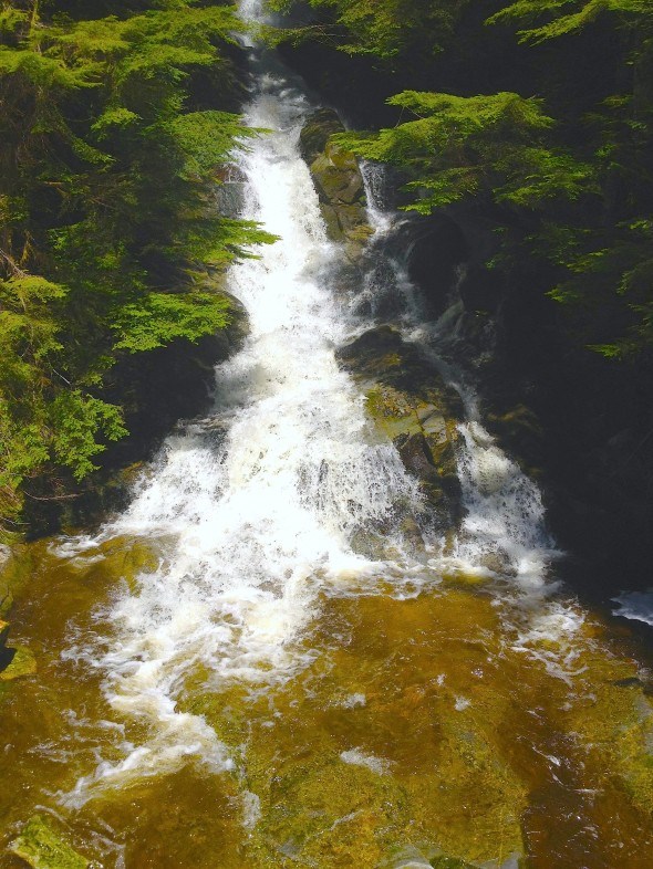 waterfall at brothers creek hike, West Vancover