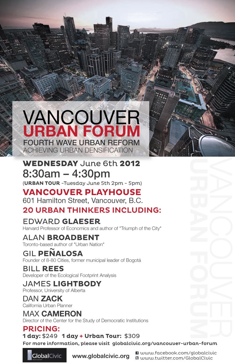 Vancouver Urban Forum 2012
