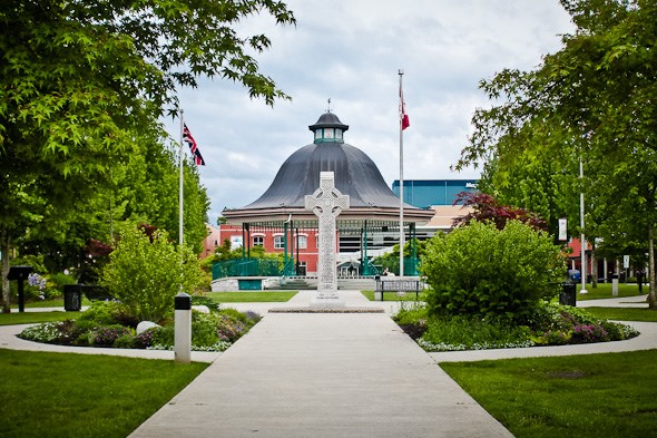 Memorial Peace Park, Haney, Downtown, Maple Ridge