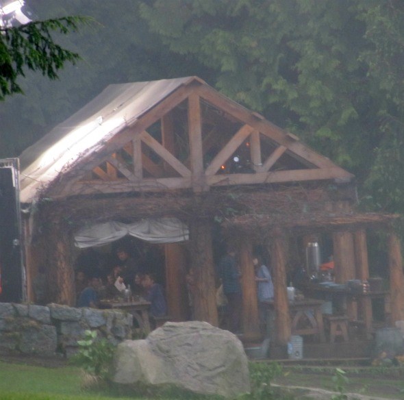 PERCY JACKSON: SEA OF MONSTERS Camp Half-Blood Cabins in Robert Burnaby Park