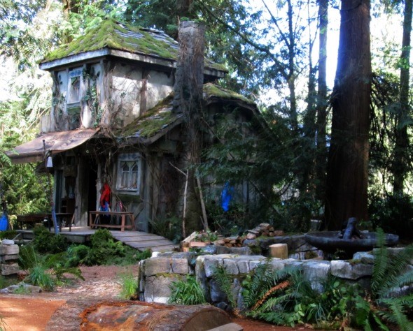 PERCY JACKSON: SEA OF MONSTERS Camp Half-Blood Cabins in Robert Burnaby Park