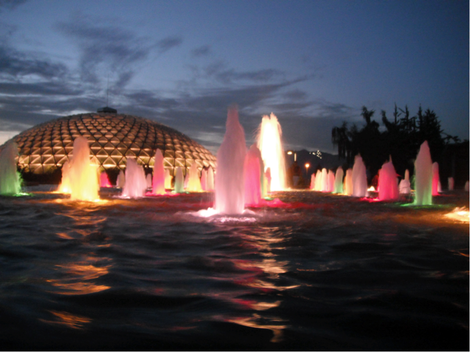 Queen Elizabeth Park Vancouver Fountain